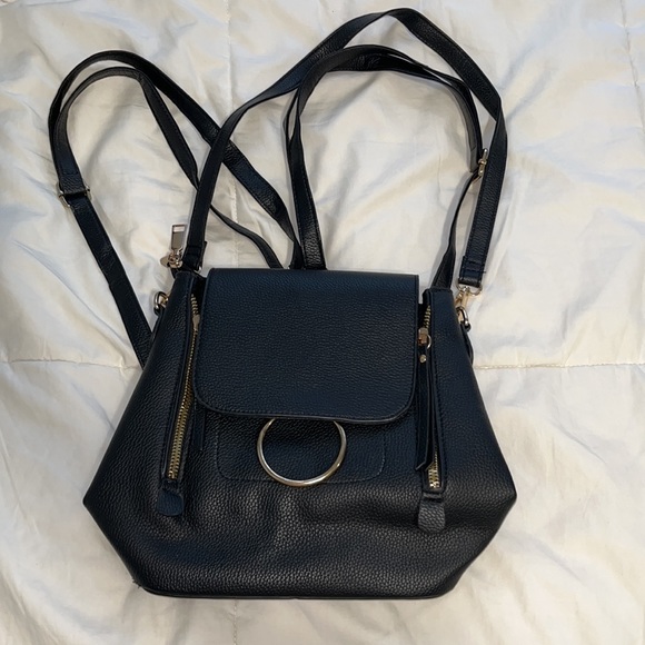 Black backpack/purse - Picture 2 of 11